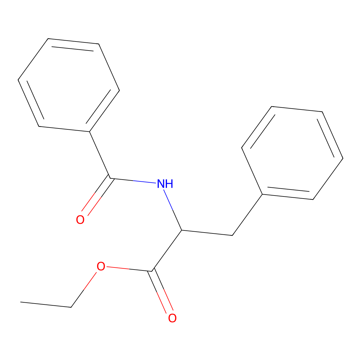N-(1-Ethoxy-1-oxo-3-phenylpropan-2-yl)benzenecarboximidic acid molecular structure, CAS 19817-70-0