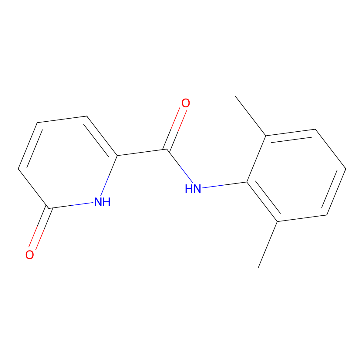 N-(2,6-Dimethylphenyl)-6-oxo-1H-pyridine-2-carboxamide molecular structure, CAS 1982260-18-3
