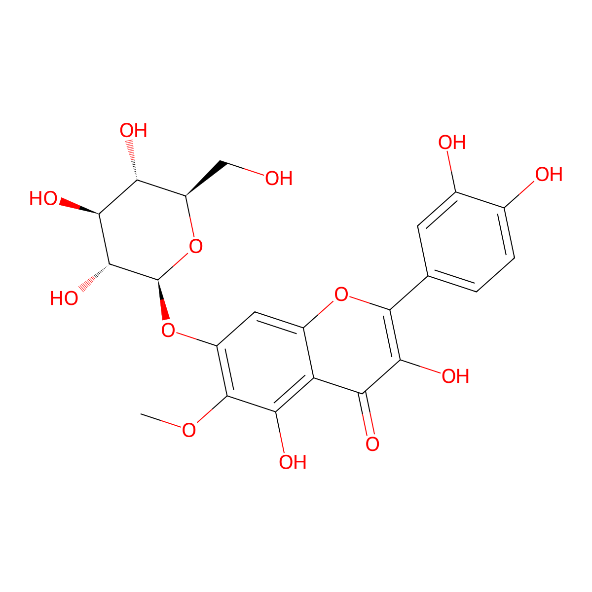 Patulitrin molecular structure, CAS 19833-25-1
