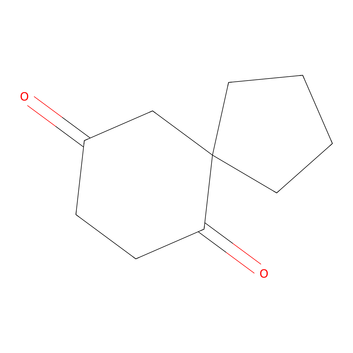 Spiro[4.5]decane-6,9-dione molecular structure, CAS 19835-46-2