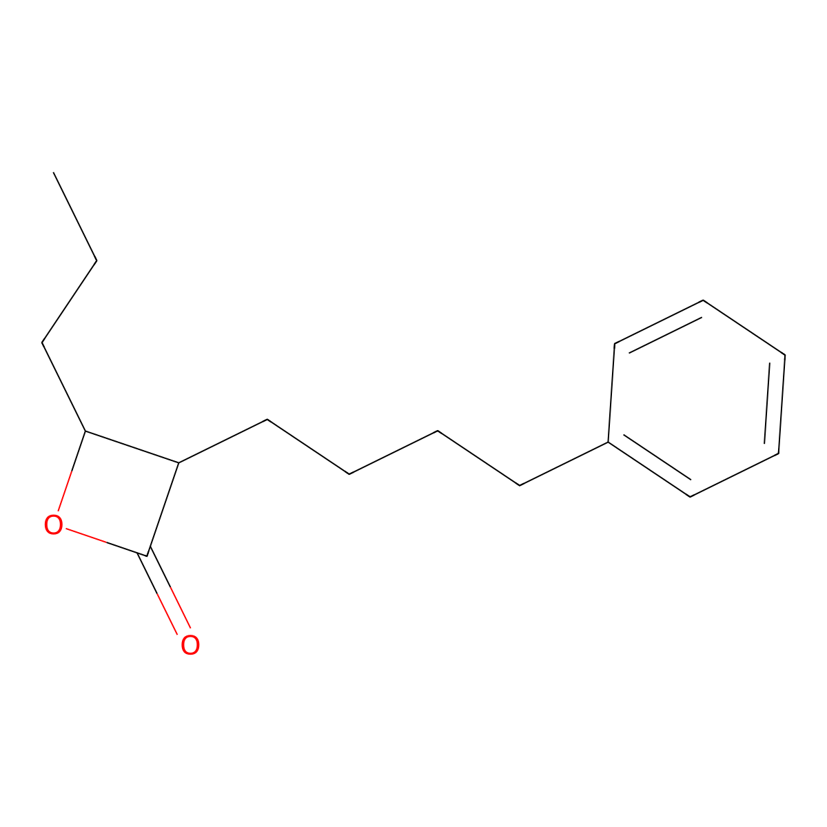 3-(4-Phenylbutyl)-4-propyloxetan-2-one molecular structure, CAS 1983928-04-6