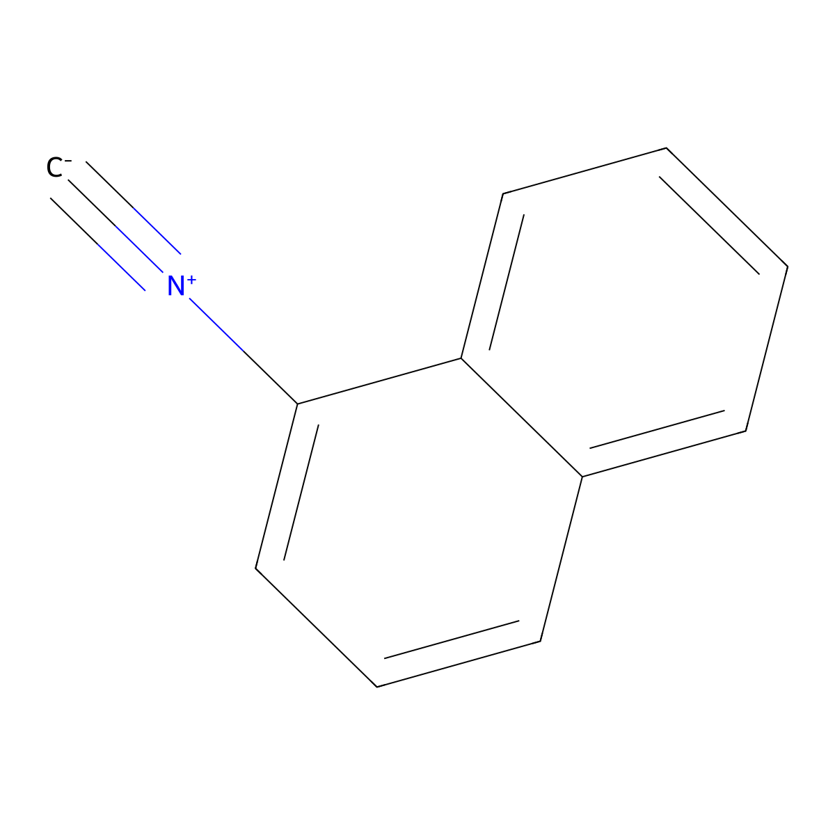 Naphthalene, 1-isocyano- molecular structure, CAS 1984-04-9
