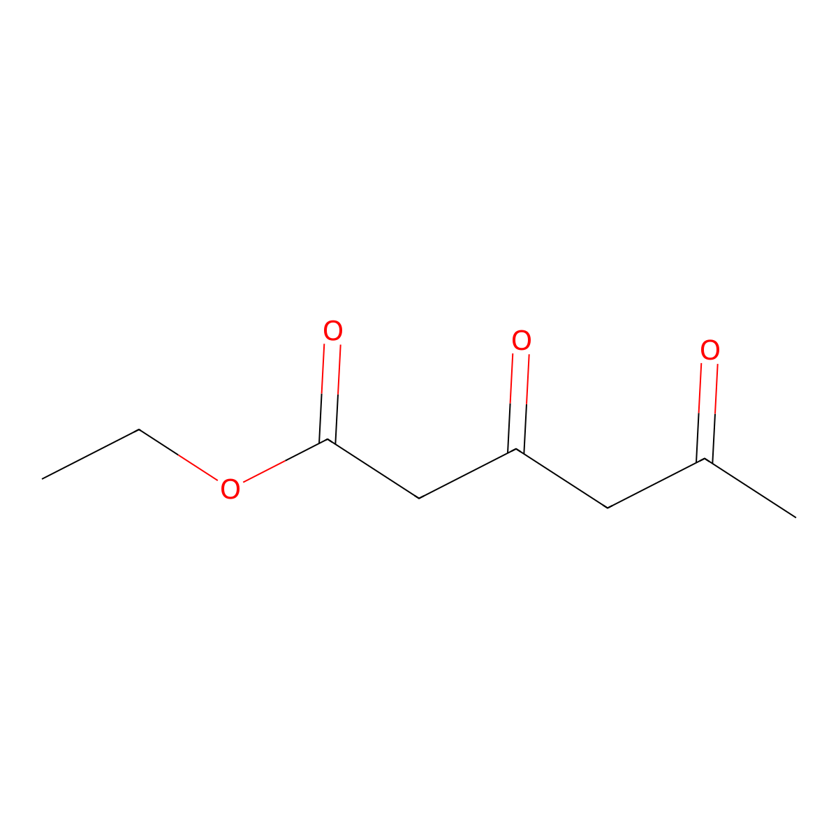 Ethyl 3,5-dioxohexanoate molecular structure, CAS 19841-57-7