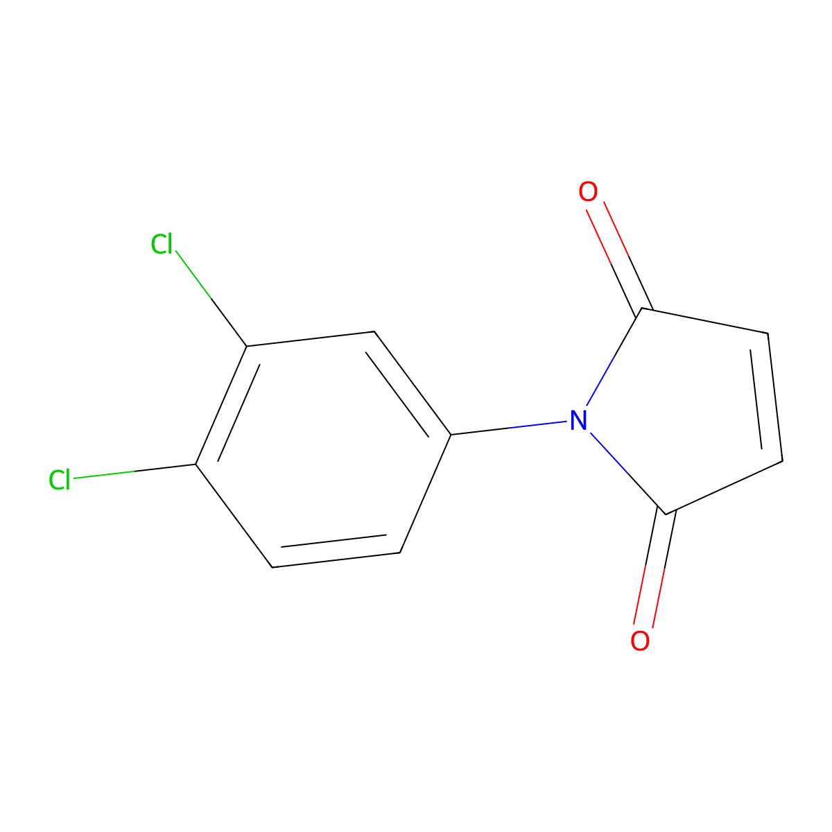 1-(3,4-Dichlorophenyl)-1H-pyrrole-2,5-dione molecular structure, CAS 19844-27-0