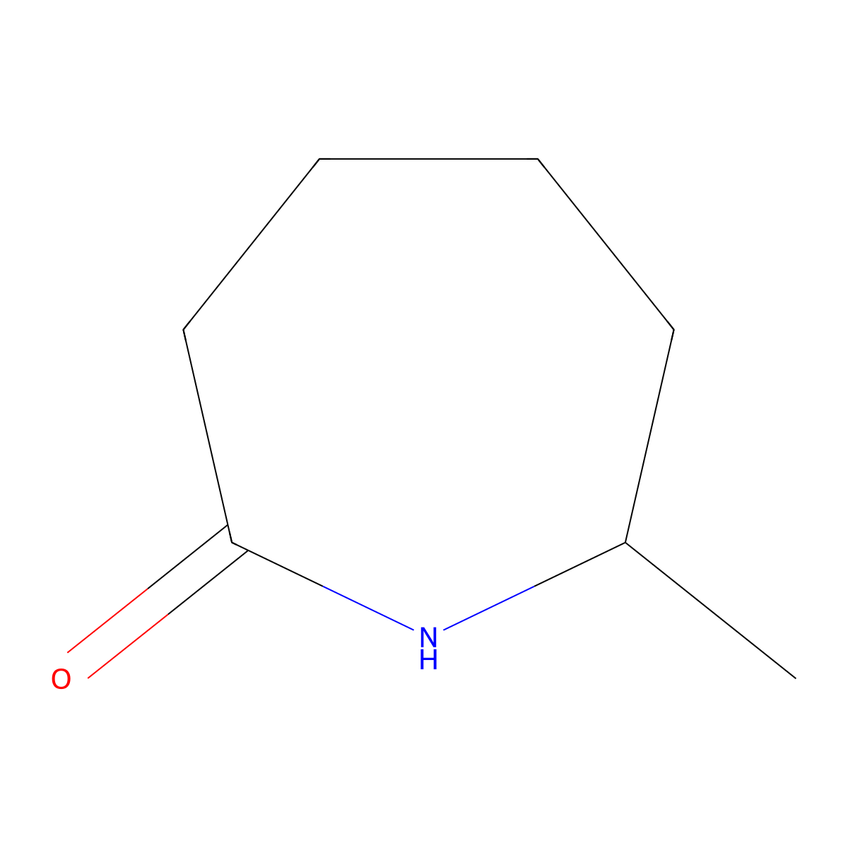 7-Methylcaprolactam molecular structure, CAS 1985-48-4