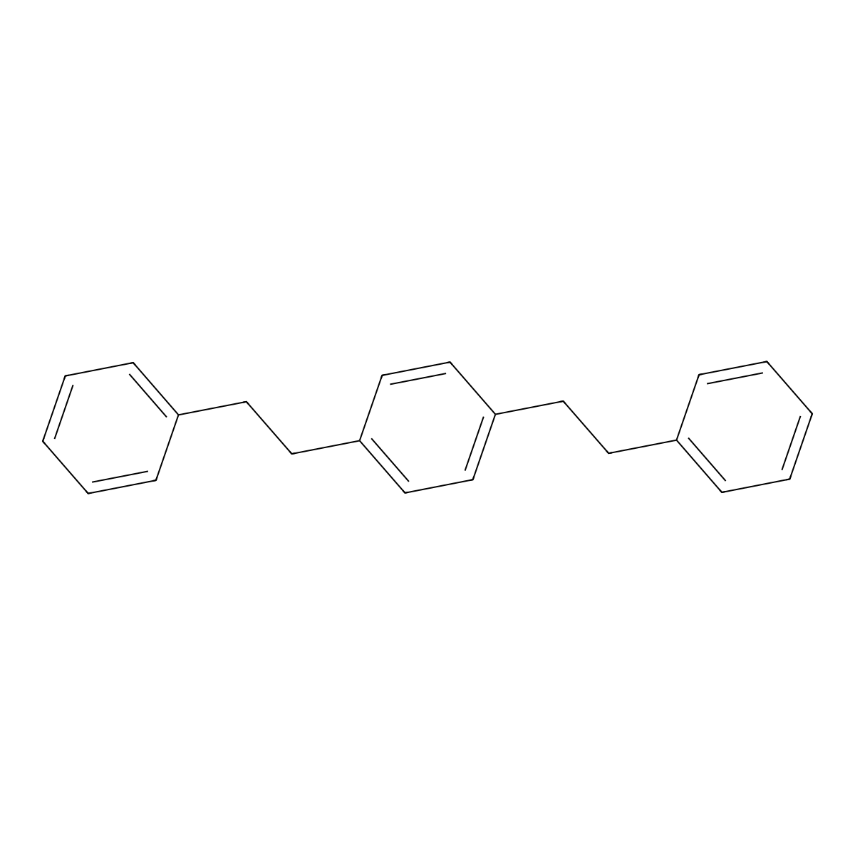 1,4-Diphenethylbenzene molecular structure, CAS 1985-58-6