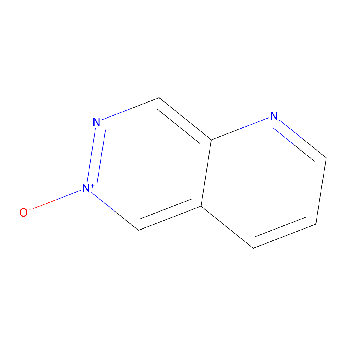 Pyrido(2,3-d)pyridazine 6-oxide molecular structure, CAS 19866-61-6