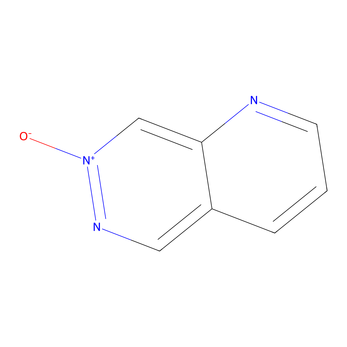 Pyrido(2,3-d)pyridazine 7-oxide molecular structure, CAS 19866-62-7