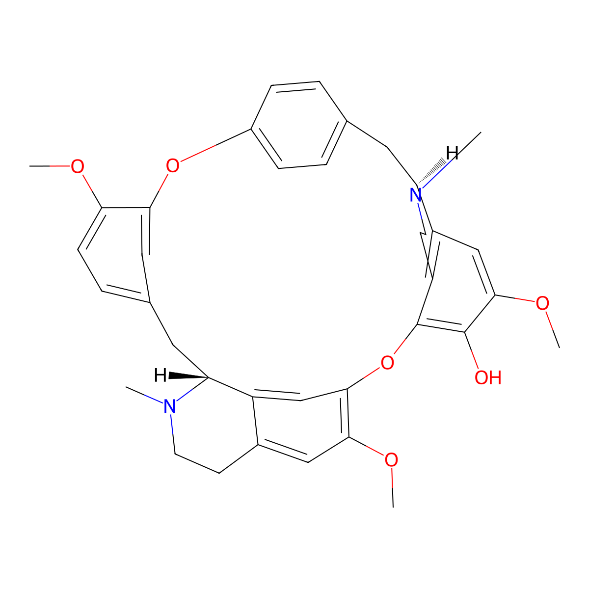 Lauberine molecular structure, CAS 19879-48-2