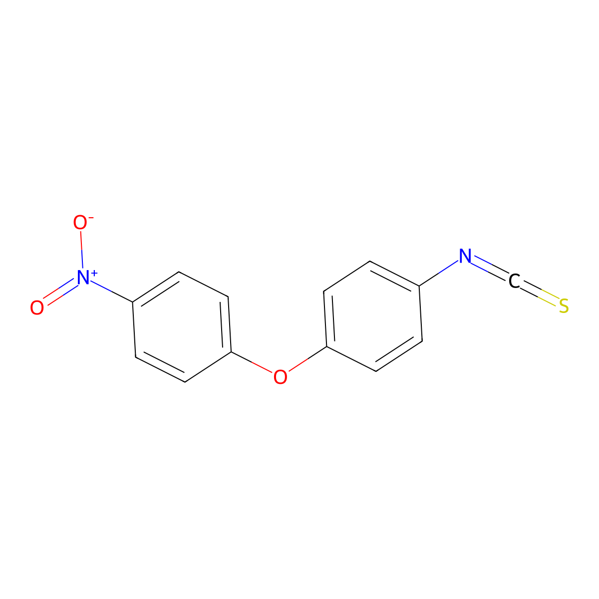 Nitroscanate molecular structure, CAS 19881-18-6