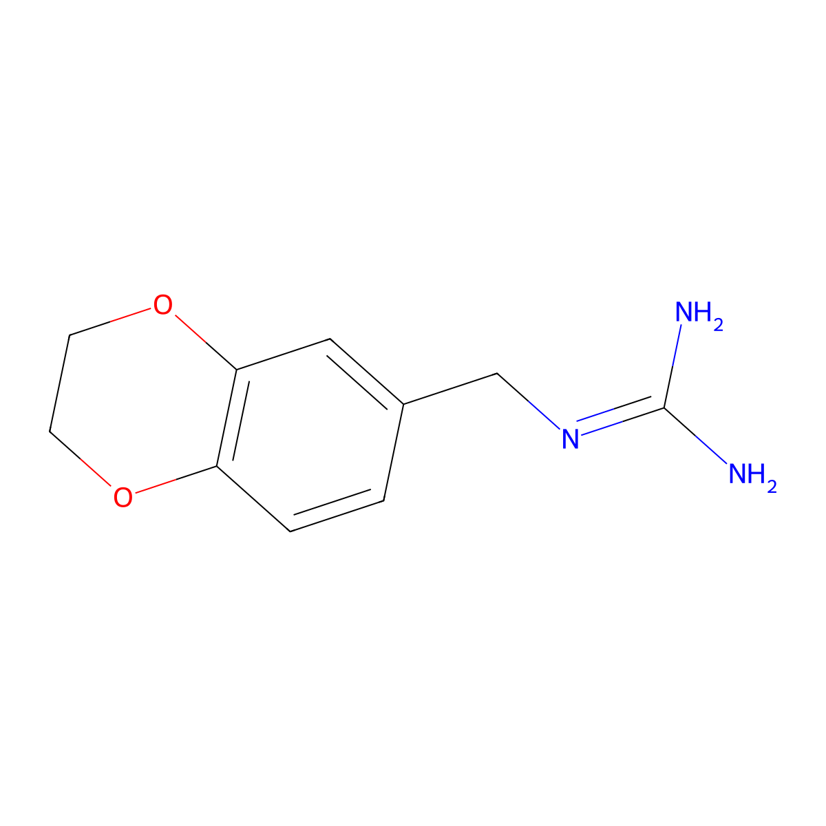Guabenxan molecular structure, CAS 19889-45-3