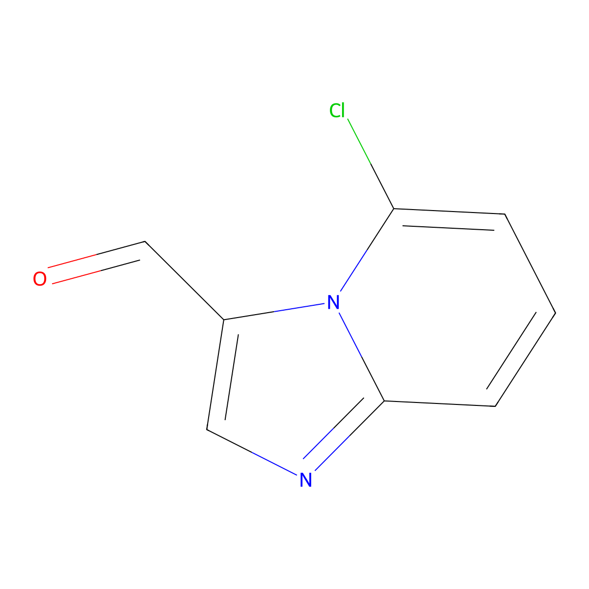 5-Chloroimidazo[1,2-A]pyridine-3-carbaldehyde molecular structure, CAS 198895-50-0