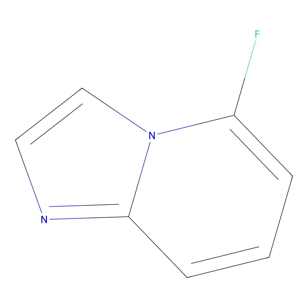 5-Fluoroimidazo[1,2-a]pyridine molecular structure, CAS 198896-12-7