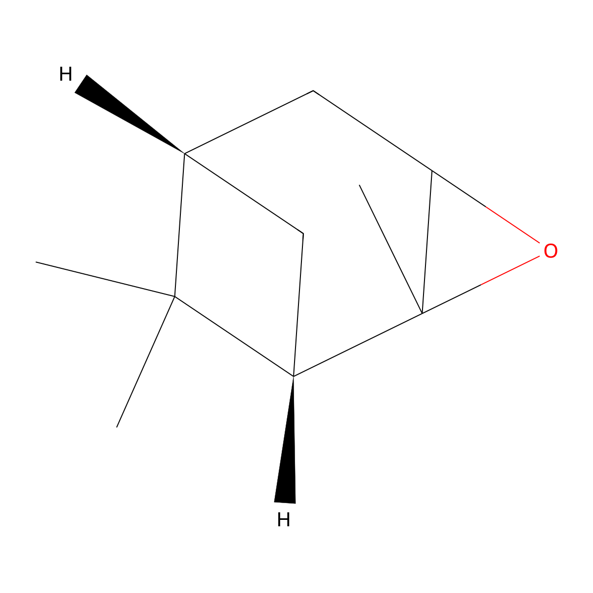 2,7,7(or 5,7,7)-Trimethyl-3-oxatricyclo(4.1.1.02,4)octane molecular structure, CAS 19894-99-6