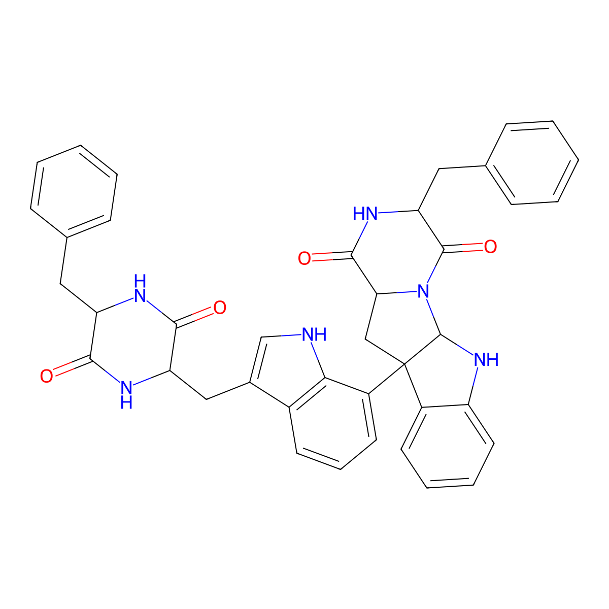 Asperazine molecular structure, CAS 198953-76-3