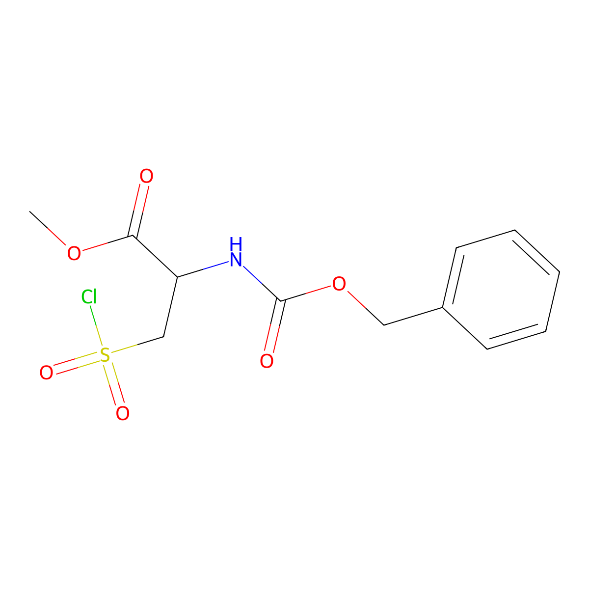 methyl (2R)-2-{[(benzyloxy)carbonyl]amino}-3-sulfopropanoate molecular structure, CAS 1989638-24-5