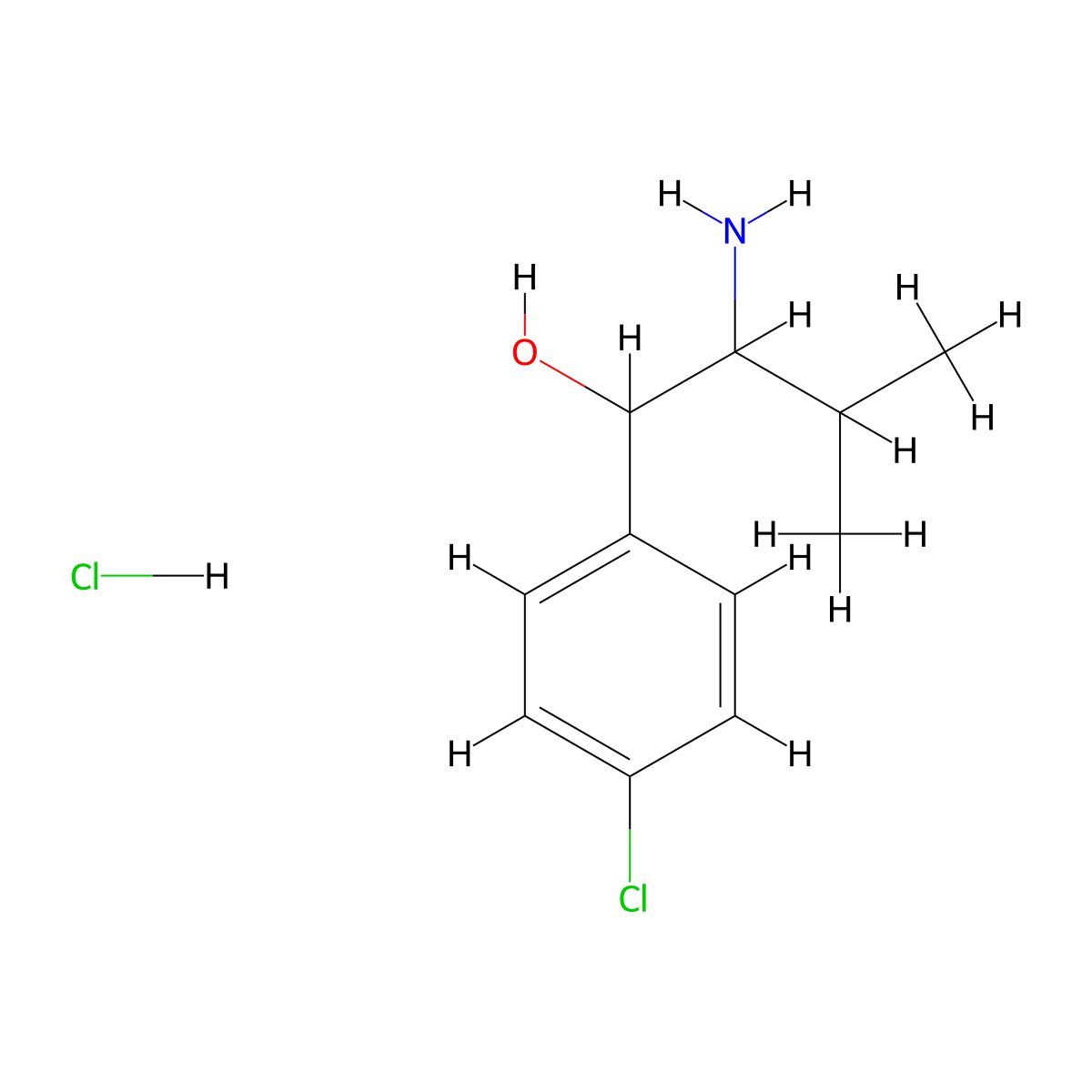 2-Amino-1-(4-chlorophenyl)-3-methylbutan-1-ol hydrochloride molecular structure, CAS 1989659-25-7