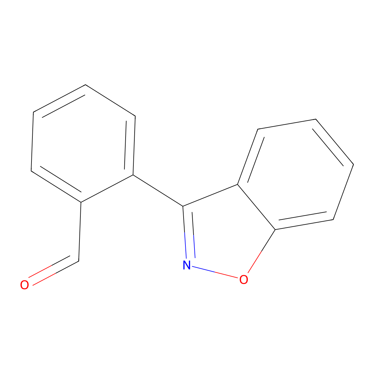 2-(Benzo[d]isoxazol-3-yl)benzaldehyde molecular structure, CAS 198967-18-9