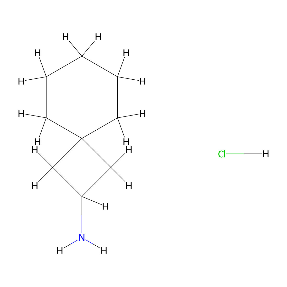 Spiro[3.5]nonan-2-amine hydrochloride molecular structure, CAS 1989672-30-1