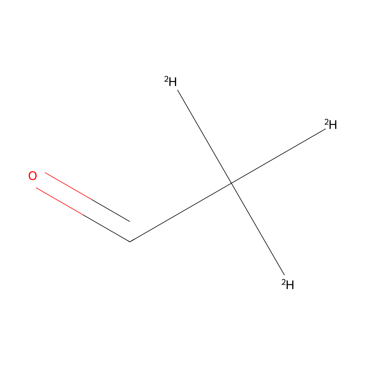 Acetaldehyde-2,2,2-d3 molecular structure, CAS 19901-15-6