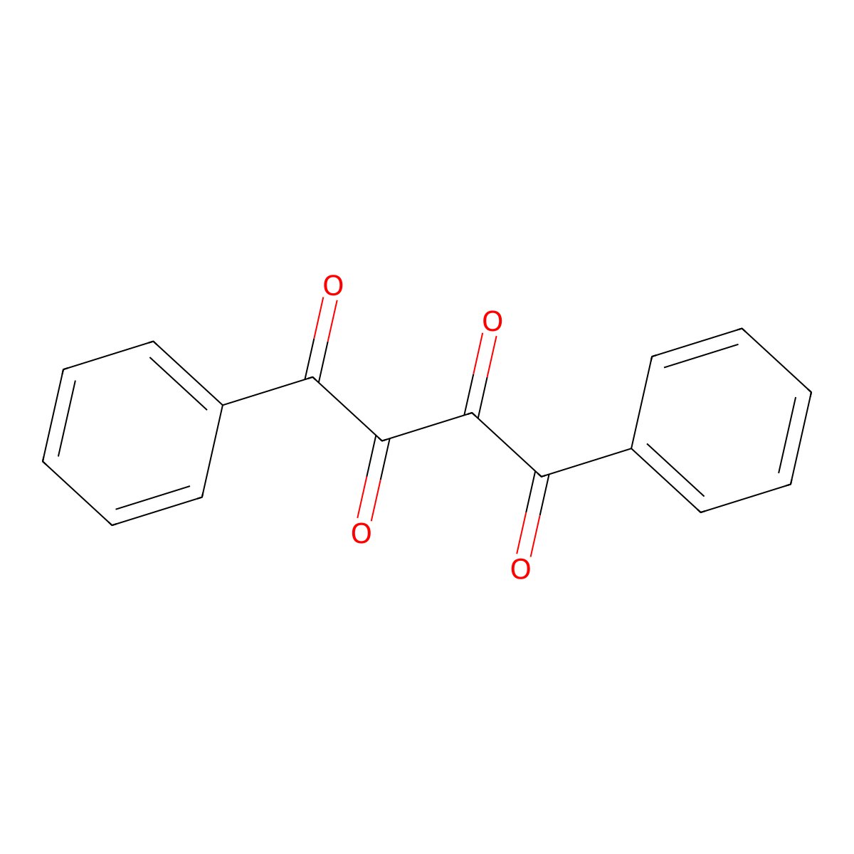 1,4-Diphenylbutane-1,2,3,4-tetraone molecular structure, CAS 19909-44-5