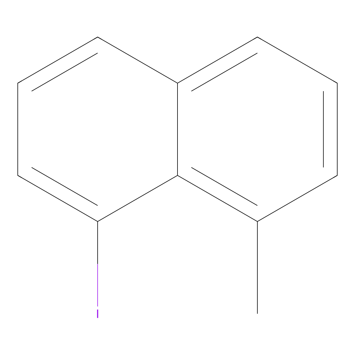 1-Iodo-8-methylnaphthalene molecular structure, CAS 199111-38-1