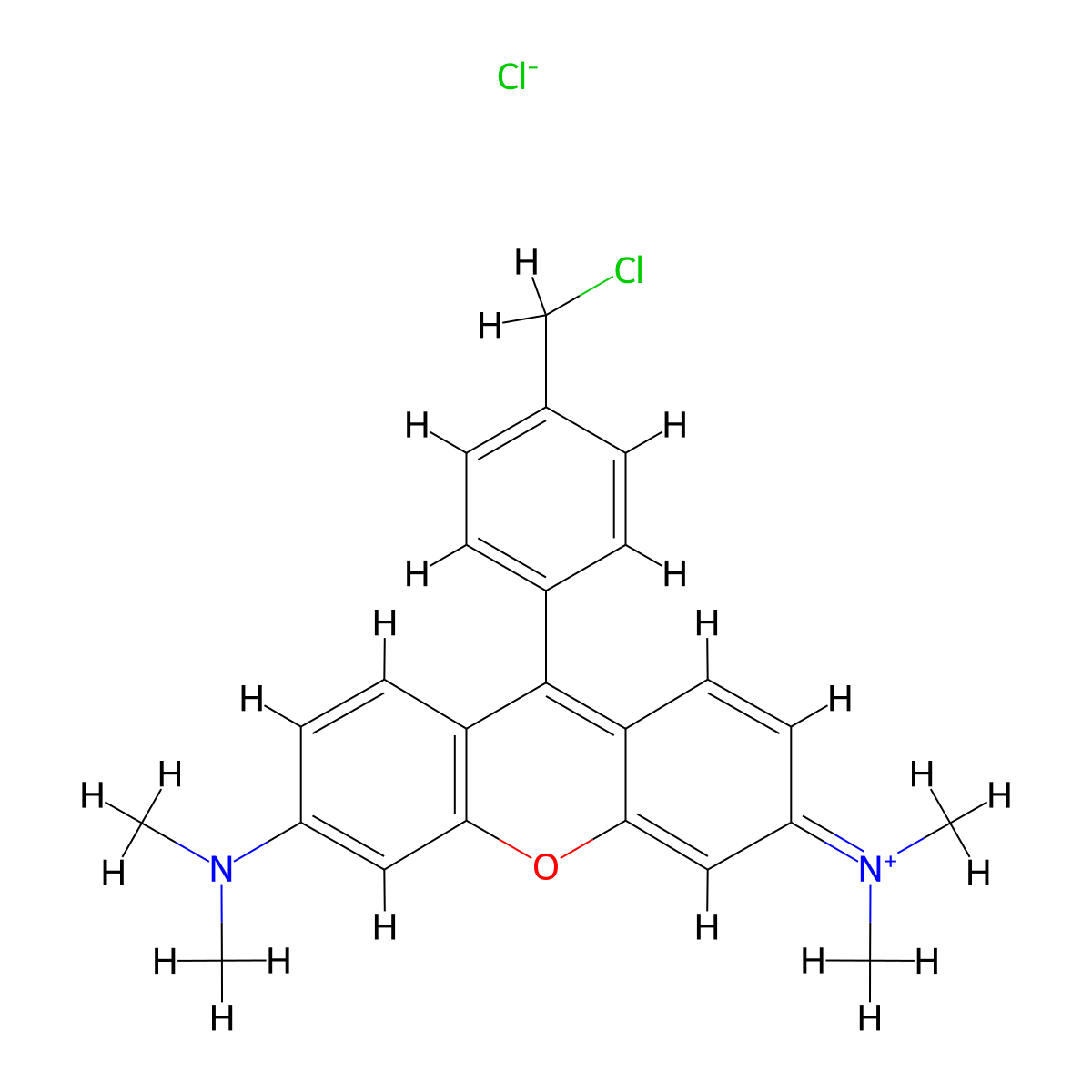 mitoTracker Orange molecular structure, CAS 199116-50-2