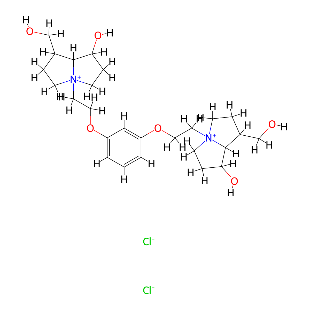 Diplacin molecular structure, CAS 19918-85-5
