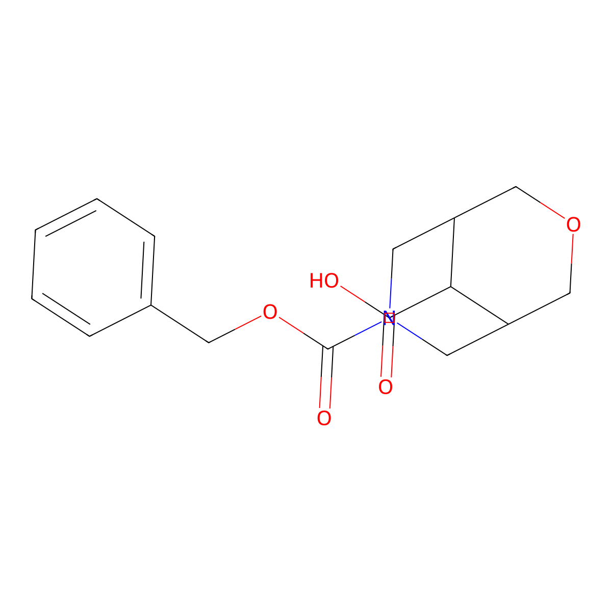 7-[(Benzyloxy)carbonyl]-3-oxa-7-azabicyclo[3.3.1]nonane-9-carboxylic acid molecular structure, CAS 1992960-26-5