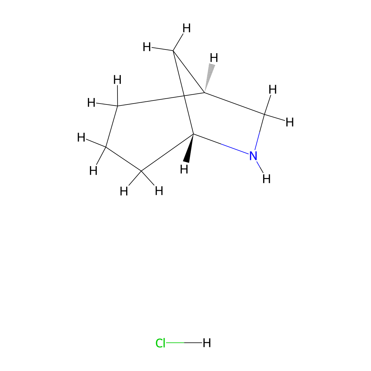 6-Aza-bicyclo[3.2.1]octane molecular structure, CAS 1992998-34-1