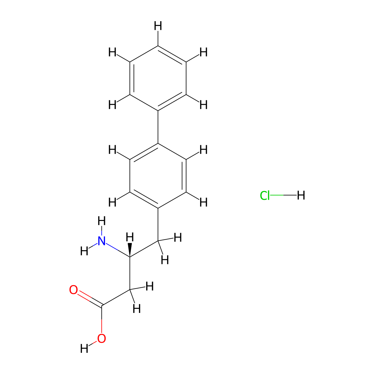 (R)-4-([1,1'-Biphenyl]-4-yl)-3-aminobutanoic acid hydrochloride molecular structure, CAS 1993045-70-7