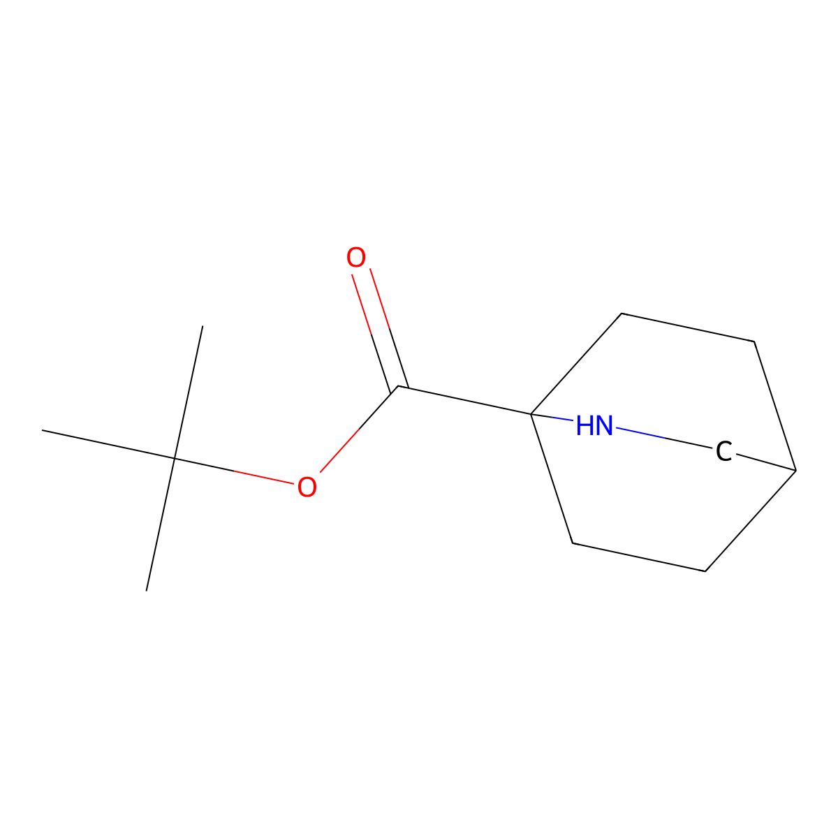 Tert-butyl 2-azabicyclo[2.2.2]octane-1-carboxylate molecular structure, CAS 1993286-86-4