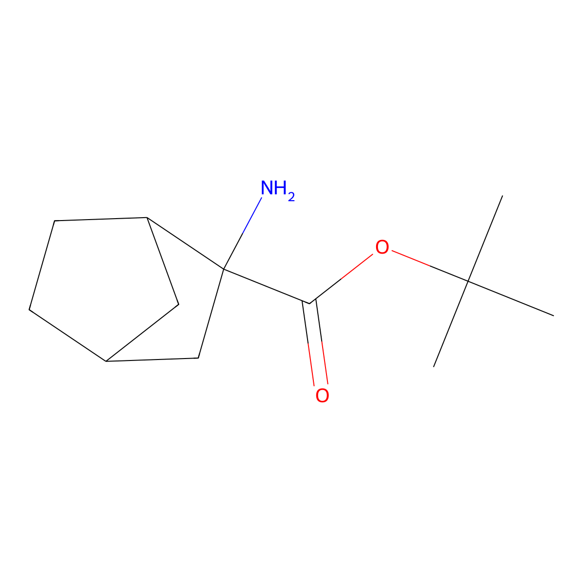rac-tert-butyl (1R,2S,4S)-2-aminobicyclo[2.2.1]heptane-2-carboxylate molecular structure, CAS 1993321-88-2