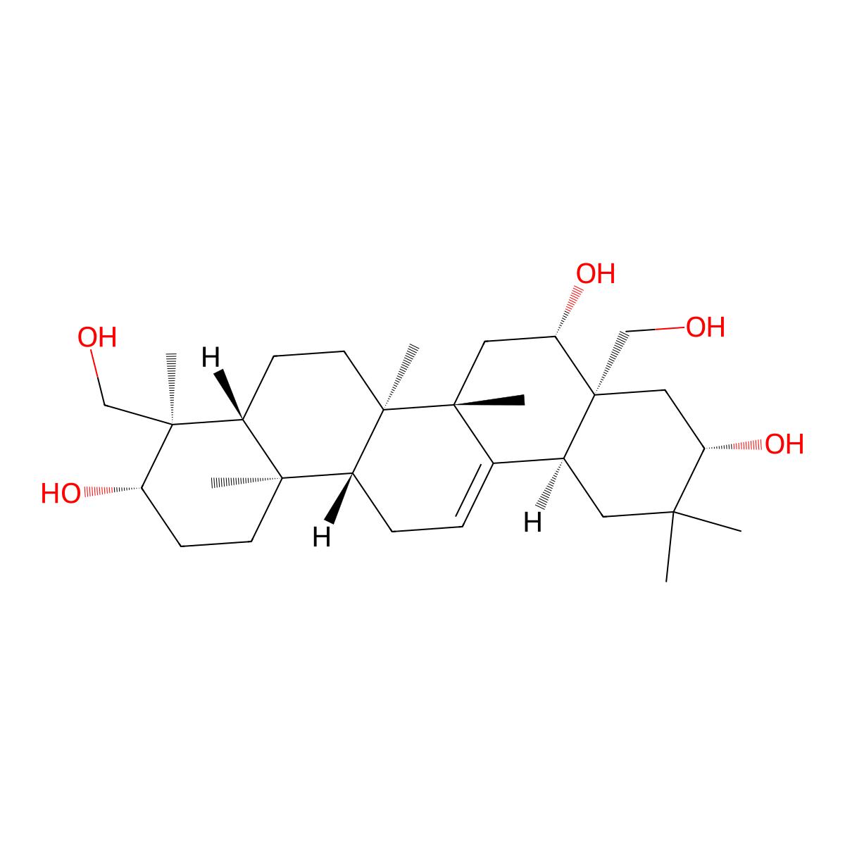 Gymnestrogenin molecular structure, CAS 19942-02-0