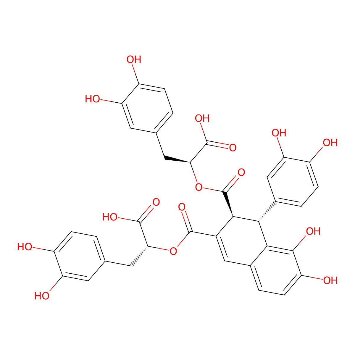Yunnaneic acid G molecular structure, CAS 199433-62-0