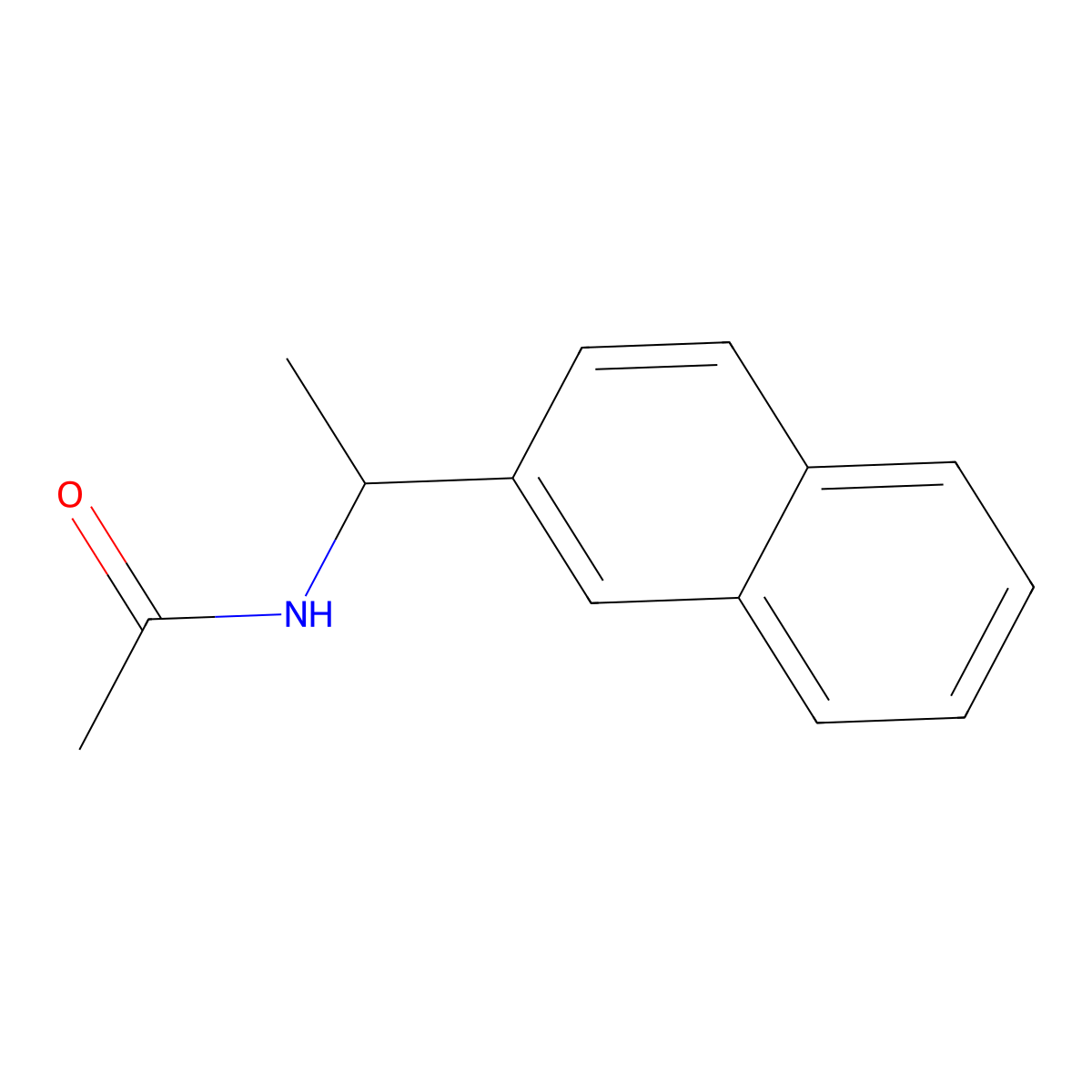 N-(1-(naphthalen-2-yl)ethyl)acetamide molecular structure, CAS 199442-03-0