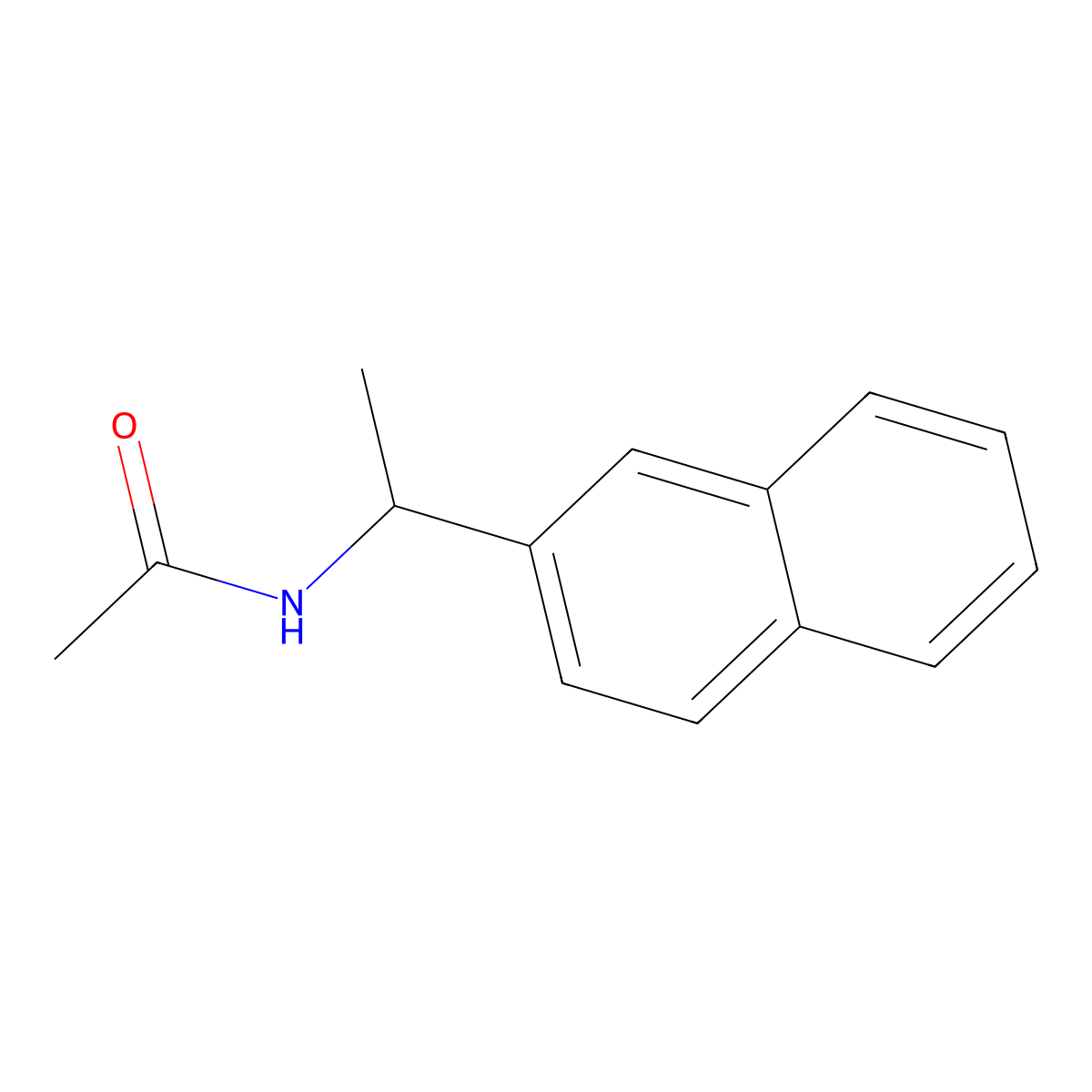 N-(1-(naphthalen-2-yl)ethyl)acetamide molecular structure, CAS 199442-03-0