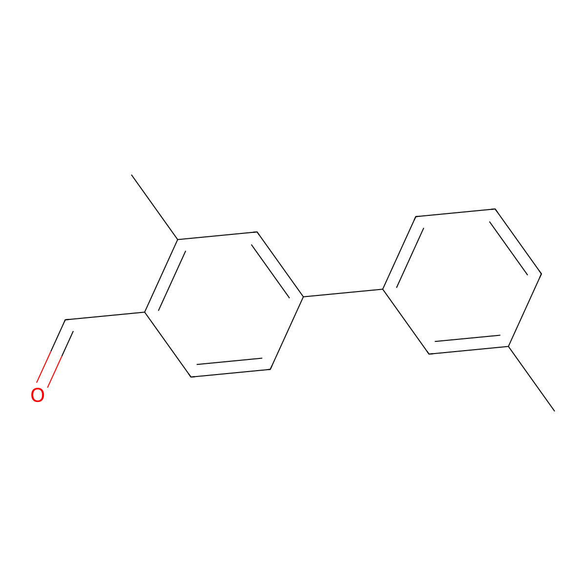 3,3'-Dimethyl[1,1'-biphenyl]-4-carboxaldehyde molecular structure, CAS 1994538-50-9