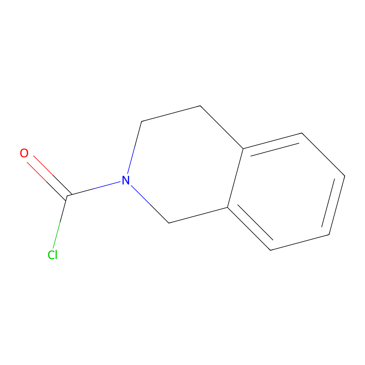 3,4-Dihydroisoquinoline-2(1H)-carbonyl chloride molecular structure, CAS 199480-42-7