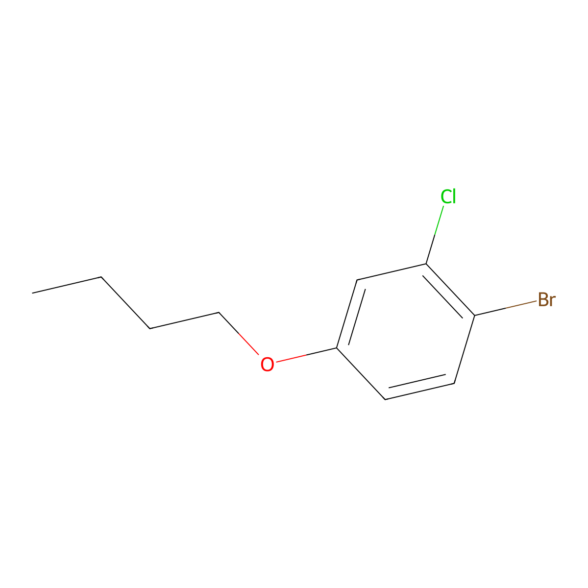 1-Bromo-4-butoxy-2-chlorobenZene molecular structure, CAS 1994821-74-7