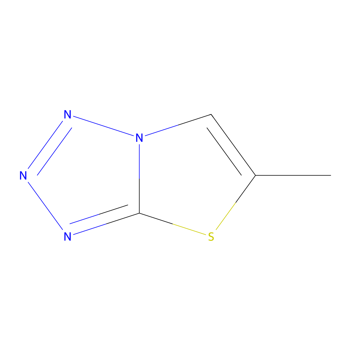 5-Methyl[1,3]thiazolo[3,2-d]tetrazole molecular structure, CAS 19949-02-1