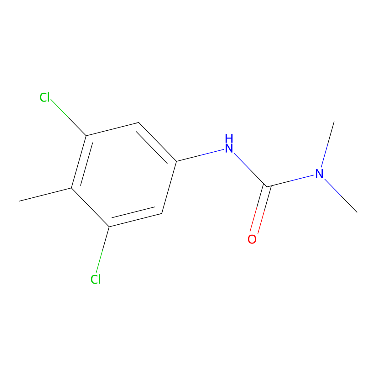 1-(3,5-Dichloro-4-methylphenyl)-3,3-dimethylurea molecular structure, CAS 1995005-15-6