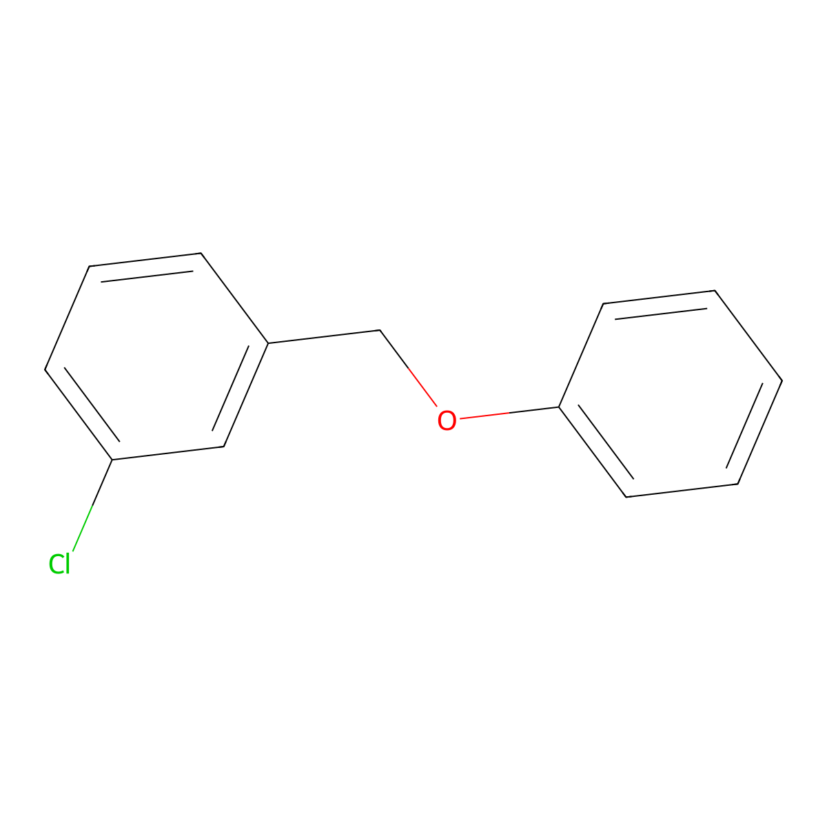 1-Chloro-3-(phenoxymethyl)benzene molecular structure, CAS 19962-20-0