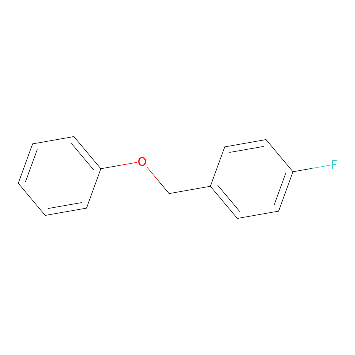 4-Fluorobenzyloxybenzene molecular structure, CAS 19962-26-6