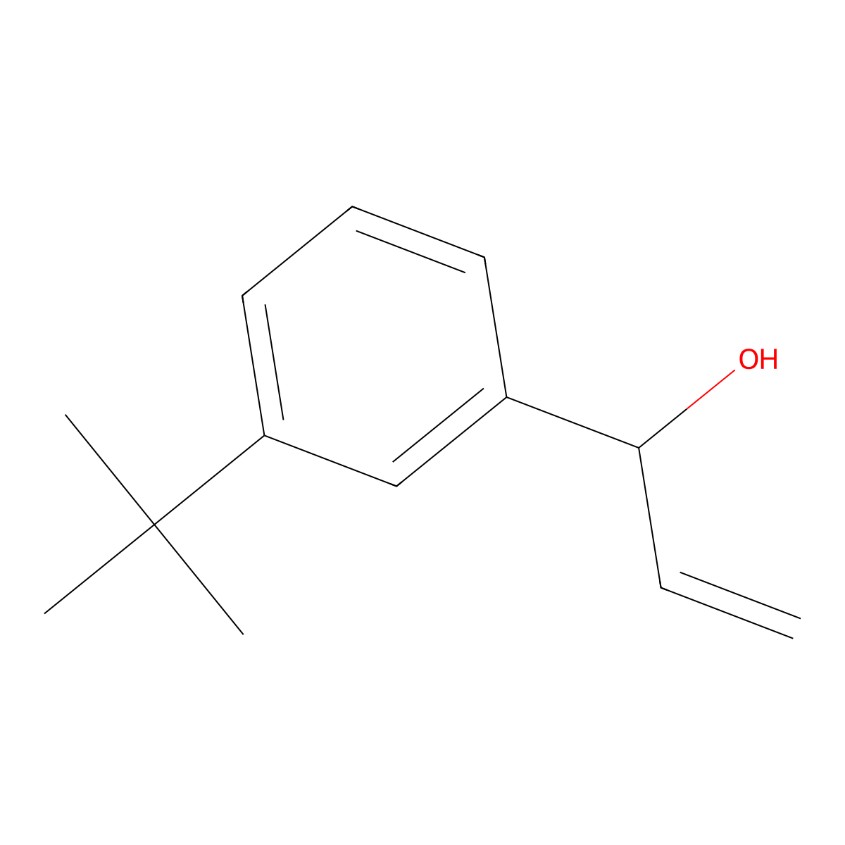 1-(3-Tert-butylphenyl)prop-2-en-1-ol molecular structure, CAS 1996248-73-7