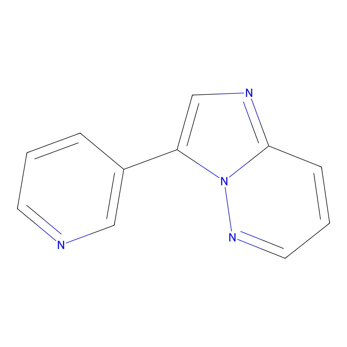 3-(Pyridin-3-yl)imidazo[1,2-b]pyridazine molecular structure, CAS 1996610-89-9