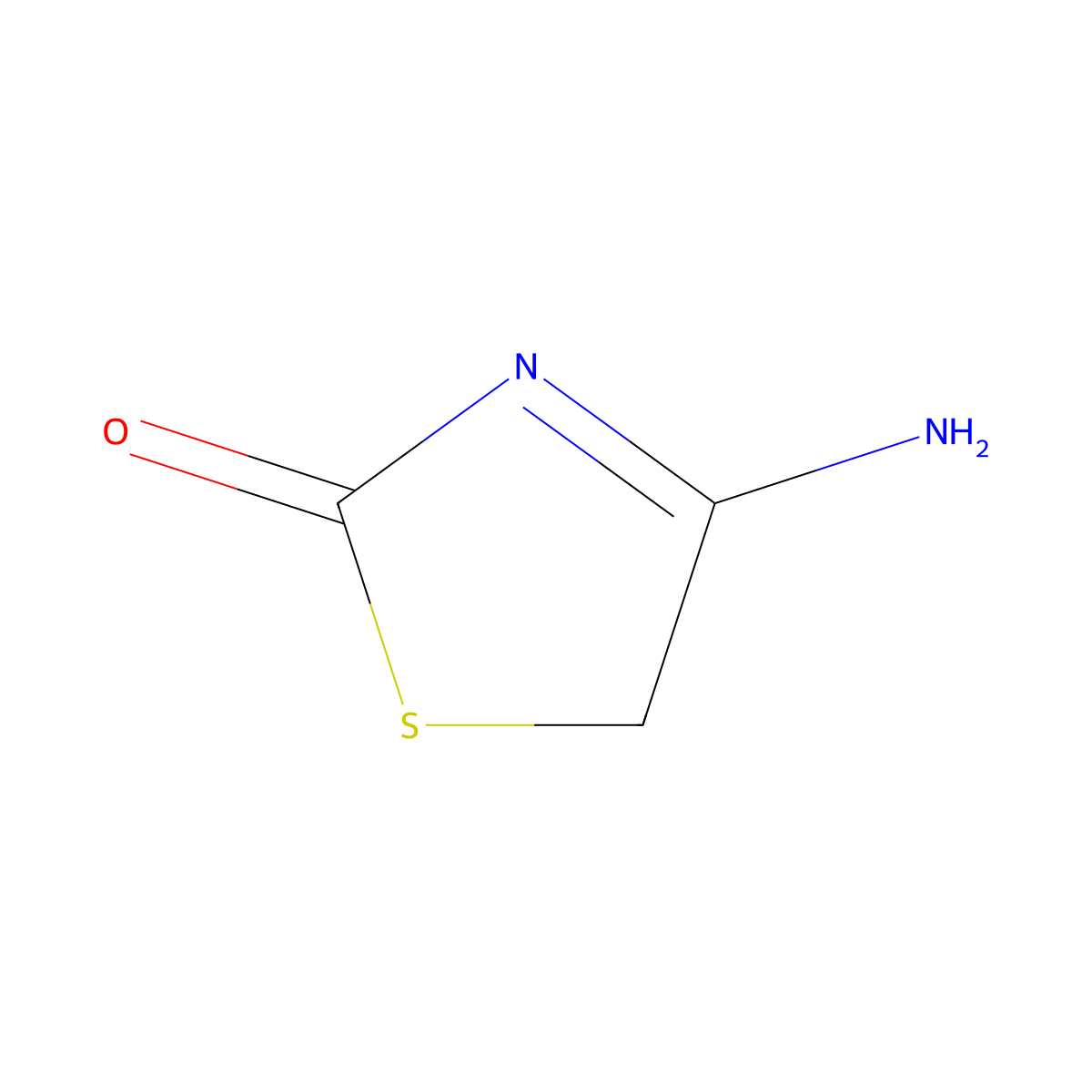 4-Imino-thiazolidin-2-one molecular structure, CAS 19967-65-8