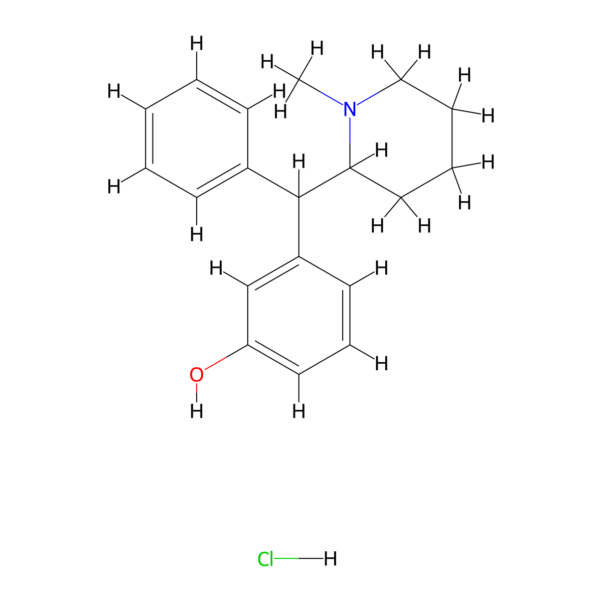 Piperidine, 2-benzhydryl-3-hydroxy-N-methyl-, hydrochloride molecular structure, CAS 19974-69-7