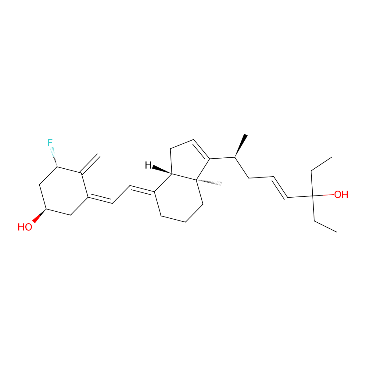 Elocalcitol molecular structure, CAS 199798-84-0