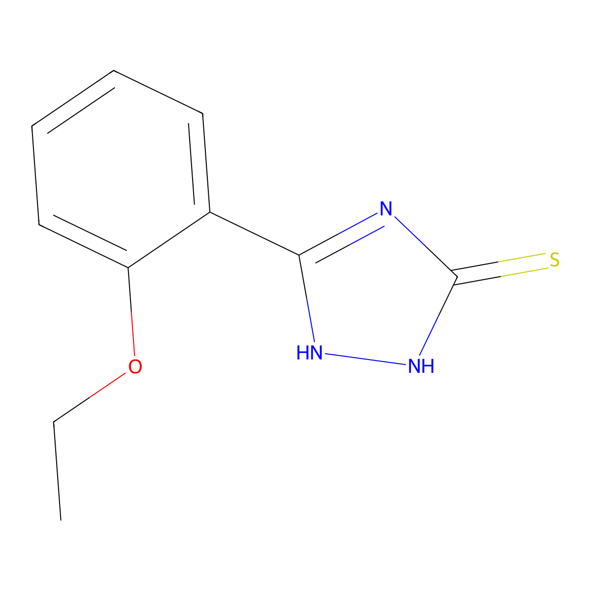 5-(2-Ethoxyphenyl)-4H-1,2,4-triazole-3-thiol molecular structure, CAS 19982-35-5
